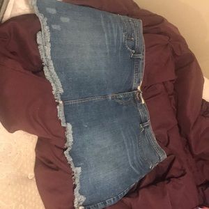 Denim Mini skirt